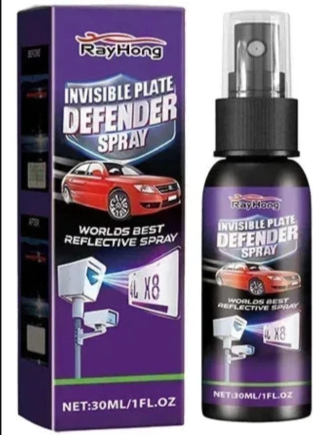 License Plate Invisible Spray ( Pack of 2 )